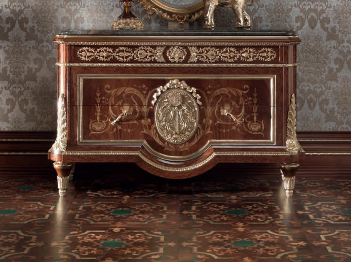 14653 - Wooden chest of drawers _ Modenese Luxury Interiors